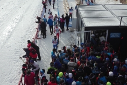 jeunes cévenols en déplacement ski de fond et biathlon