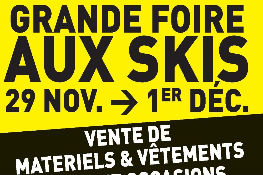 FOIRE AUX SKI DU 29/11 AU 1 DECEMBRE BAGNOLS SUR CEZE